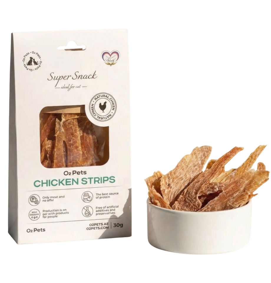 Chicken Strips for Cats