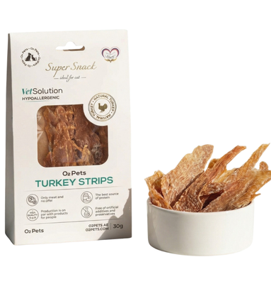 Turkey Strips for Cats