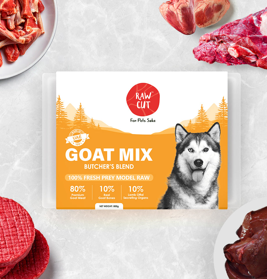 Prey Model Raw Goat Mix Meals For Dogs in the UAE