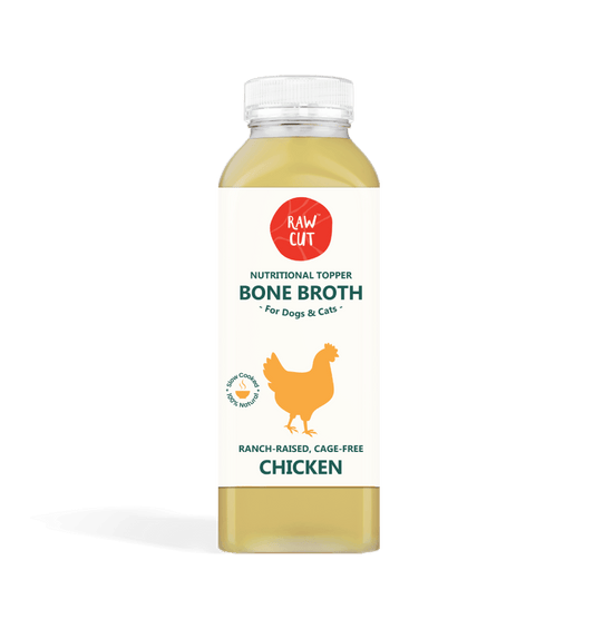 Chicken Bone Broth For Pets - Raw Cut 920
