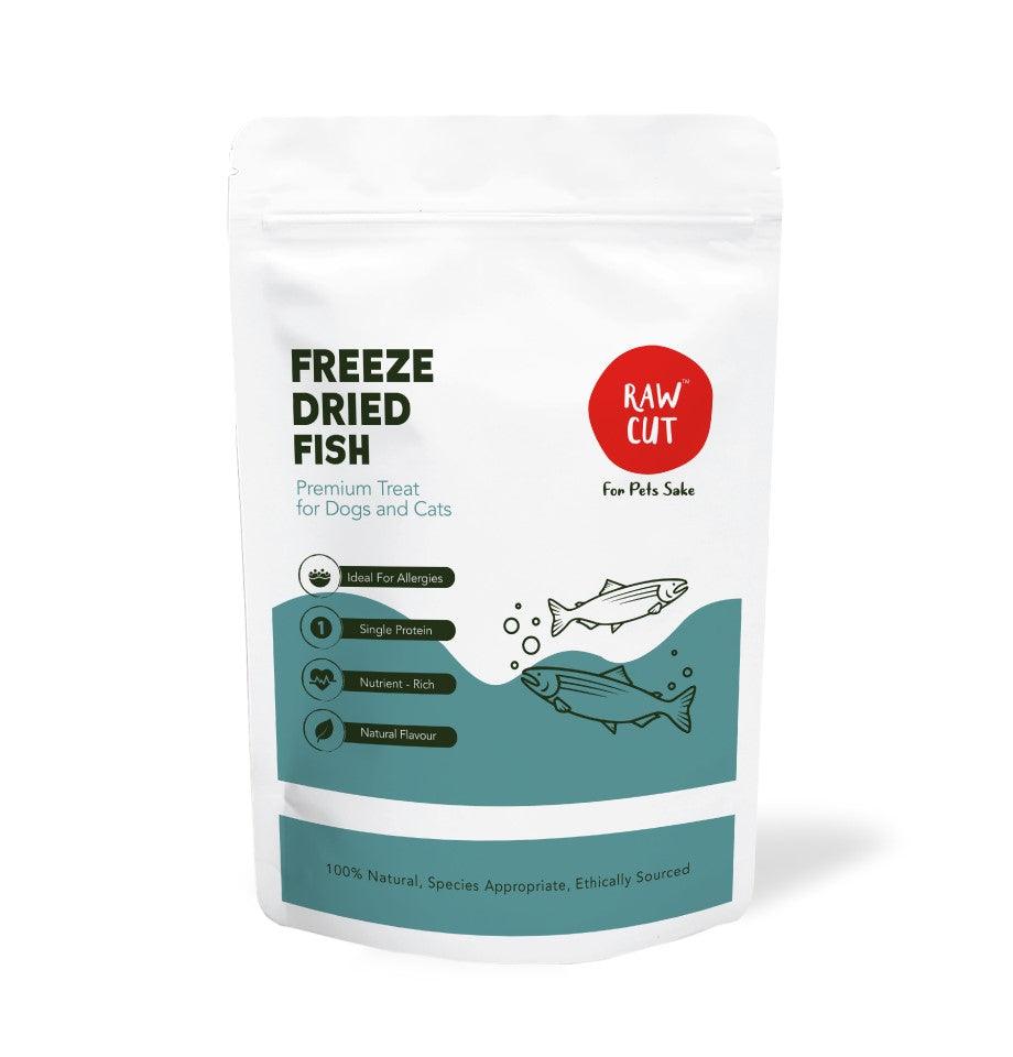 Freeze Dried - Fish Pet Treats - Raw Cut