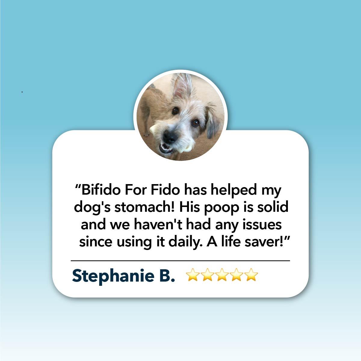 Bifido For Fido - Gut Health For Dogs - Raw Cut